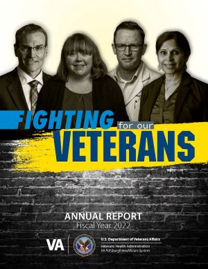 Cover of VA Pittsburgh Healthcare System 2022 Annual Report