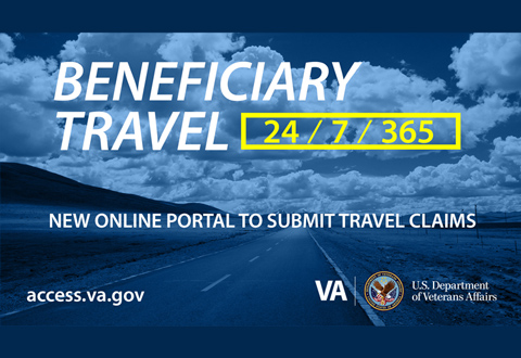 New online portal to submit travel claims.