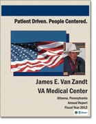 Cover of James E. Van Zandt VA Medical Center 2012 Annual Report