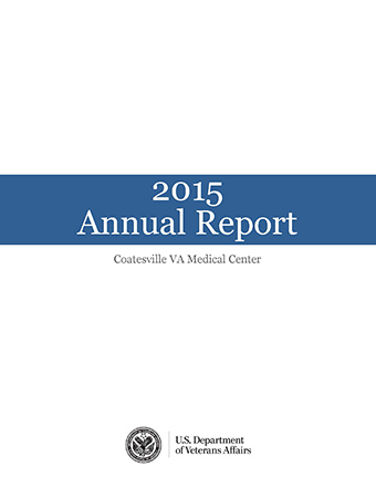 Cover of Coatesville VA Medical Center 2015 Annual Report