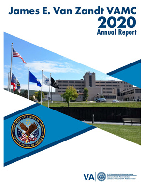 Cover of James E. Van Zandt VA Medical Center 2020 Annual Report