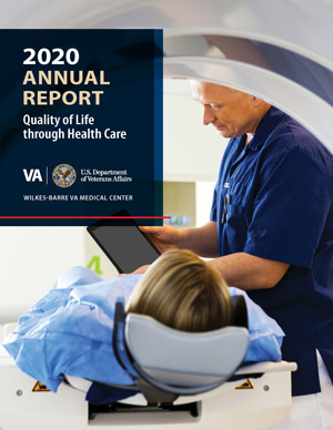 Cover of Wilkes-Barre VA Medical Center 2020 Annual Report