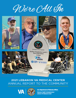Cover of Lebanon VA Medical Center 2021 Annual Report