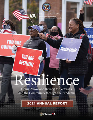 Cover of Corporal Michael J. Crescenz VA Medical Center 2021 Annual Report