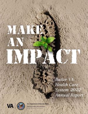 Cover of Butler VA Health Care System 2022 Annual Report
