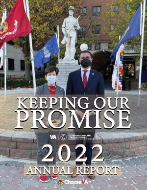 Cover of Corporal Michael J. Crescenz VA Medical Center 2022 Annual Report