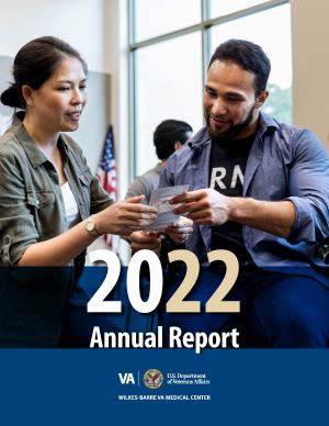 Cover of Wilkes-Barre VA Medical Center 2022 Annual Report