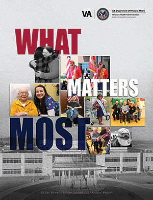 Cover of Butler VA Health Care System 2023 Annual Report