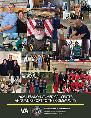Cover of Lebanon VA Medical Center 2023 Annual Report