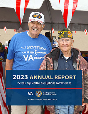 Cover of Wilkes-Barre VA Medical Center 2023 Annual Report