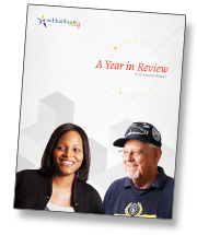 Cover of 2013 VA Healthcare-VISN 4 annual report.