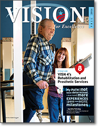 Cover of the current issue of Vision for Excellence.