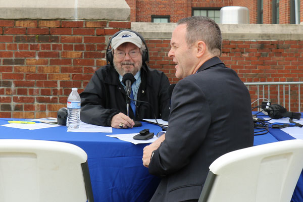 WISR Radio Host Dave Malarkey talks with VA Butler Director Dave Cord.