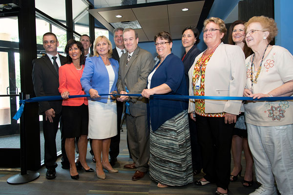 Official ribbon-cutting ceremony for the Burlington County VA Outpatient Clinic.