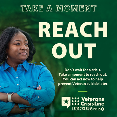 A female Veteran using VA Video Connect on a smartphone.