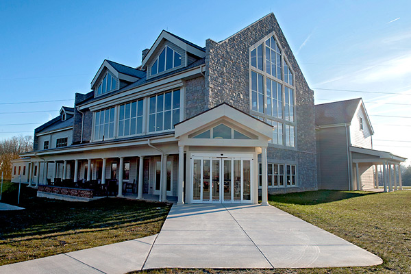 Exterior photo of the Center for Veterans Enterprise.